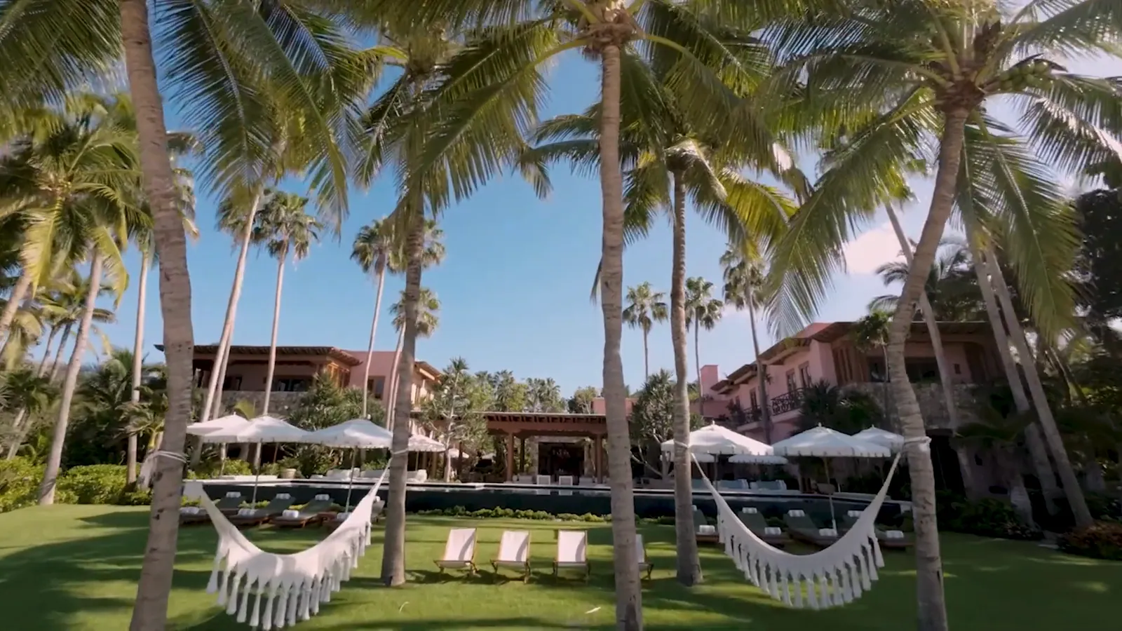 The estate, the cove and the gardens &mdash; play the film